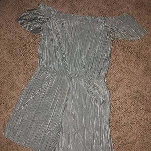 charlotte russe off the shoulder romper